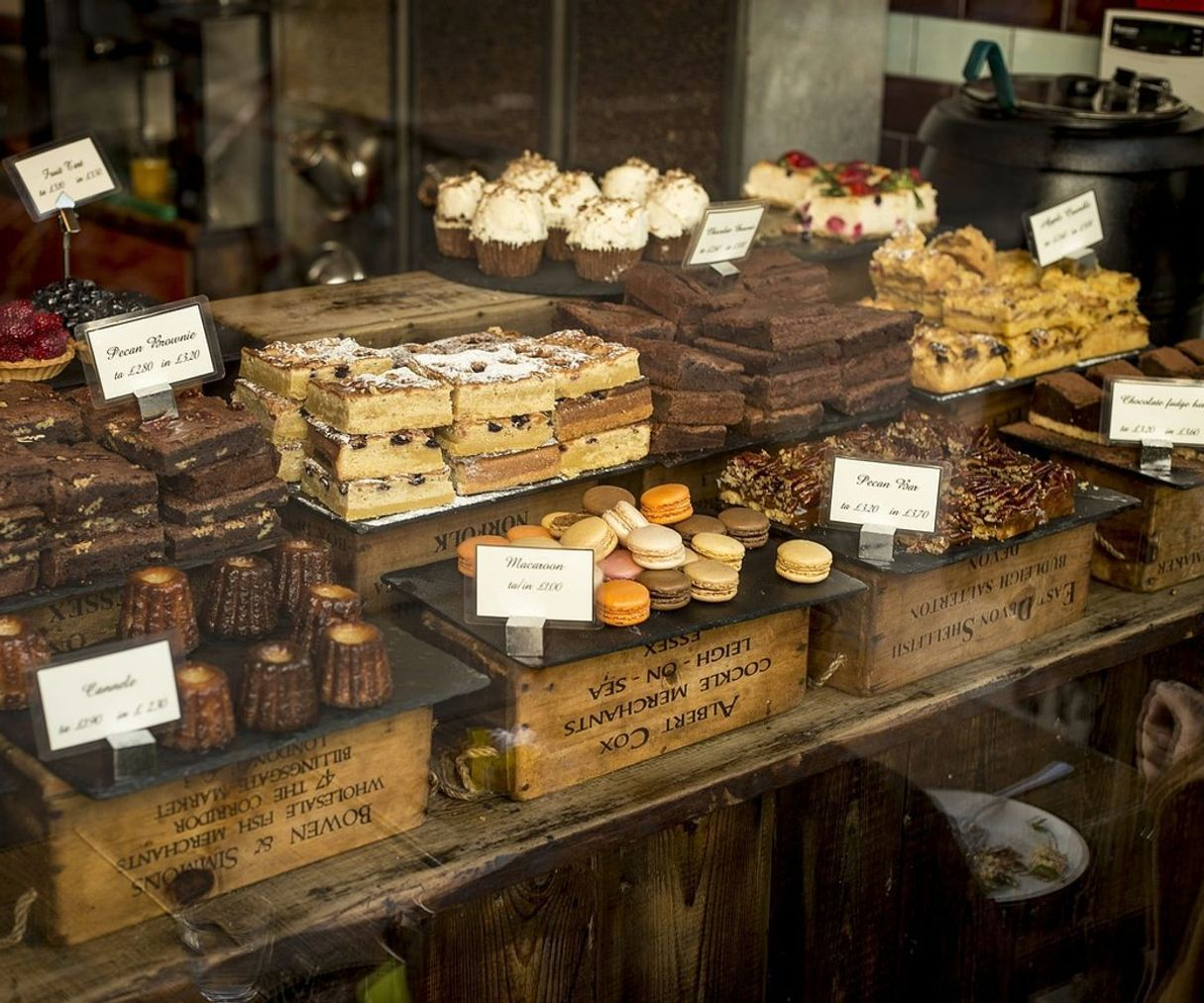 Colorful assortment of premium chocolates and confectionery